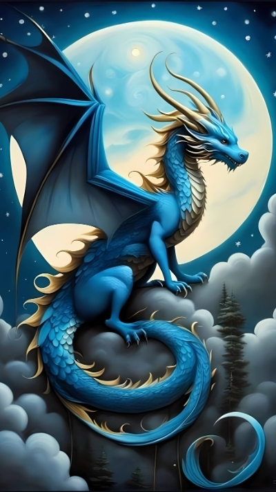 ảnh nền rồng xanh đẹp nhất