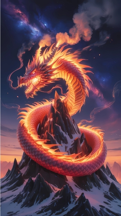 bộ sưu tập ảnh nền rồng lửa