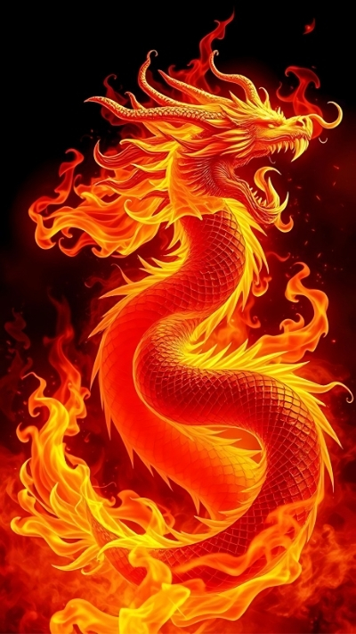 bộ sưu tập hình nền rồng lửa