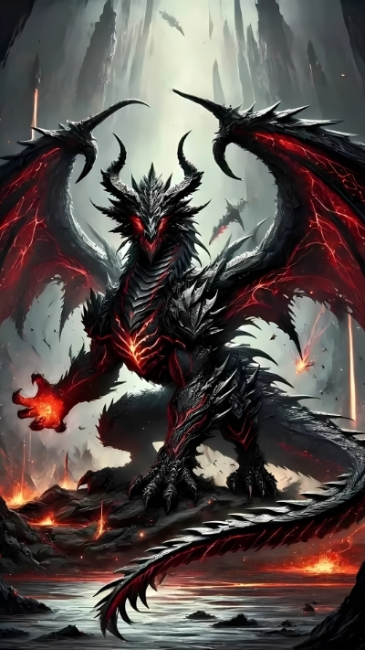 hình nền rồng lửa siêu đẹp