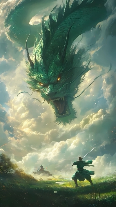 ảnh nền rồng anime siêu đẹp