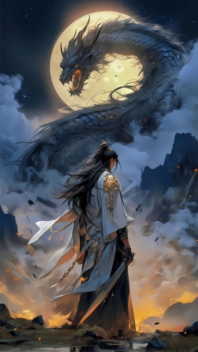 ảnh nền rồng anime siêu ngầu