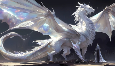 Hình nền rồng khổng lồ 4K