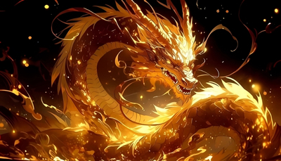 Hình nền rồng huyền bí 4K