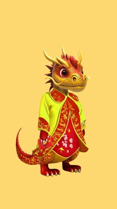 hình nền rồng giáp thìn đáng yêu