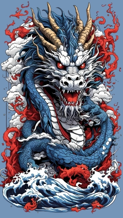 hình nền cá chép hoa rồng đại dương