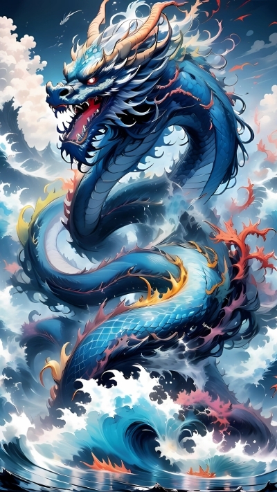 hình nền cá chép hoa rồng siêu đẹp