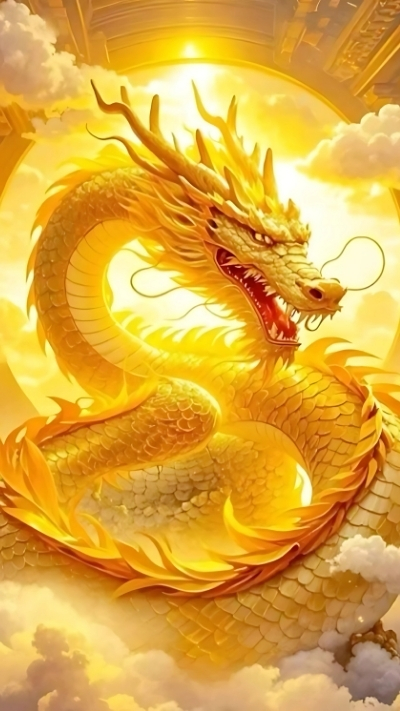 hình nền rồng vàng siêu đẹp