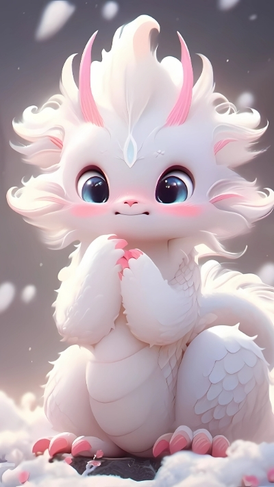 bộ sưu tập ảnh nền rồng con chibi