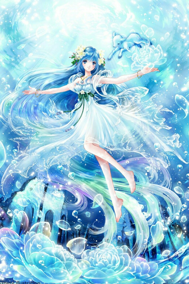 Hình ảnh cung Song Ngư anime đẹp, ngầu