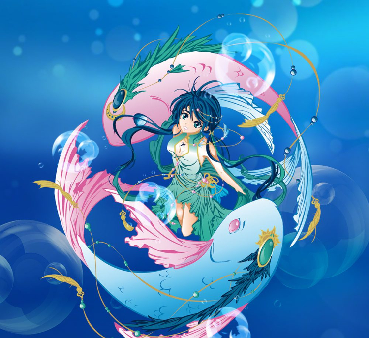 Ảnh cung Song Ngư anime đẹp