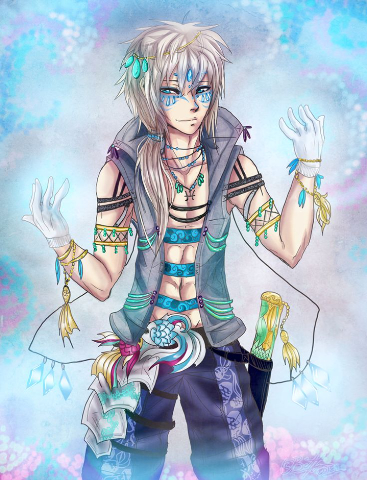 Hình ảnh cung Song Ngư anime độc lạ