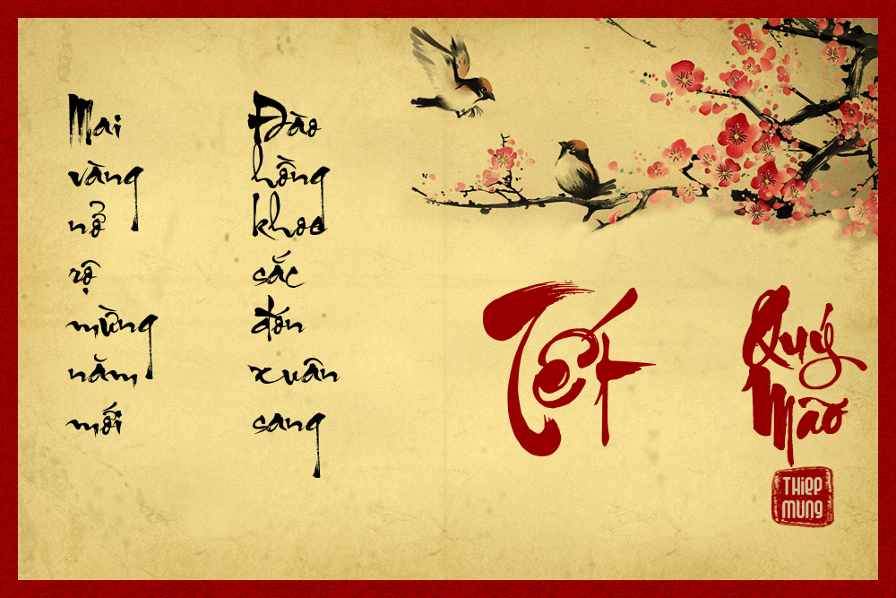 Câu đối tết quý mão