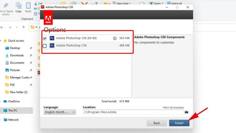 Hướng dẫn cài Photoshop CS6 vĩnh viễn full Crack - Bước 5