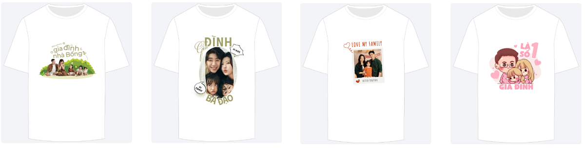 Thiết kế áo thun online và in áo thun theo yêu cầu đẹp, chất lượng và giao hàng toàn quốc từ 1 cái