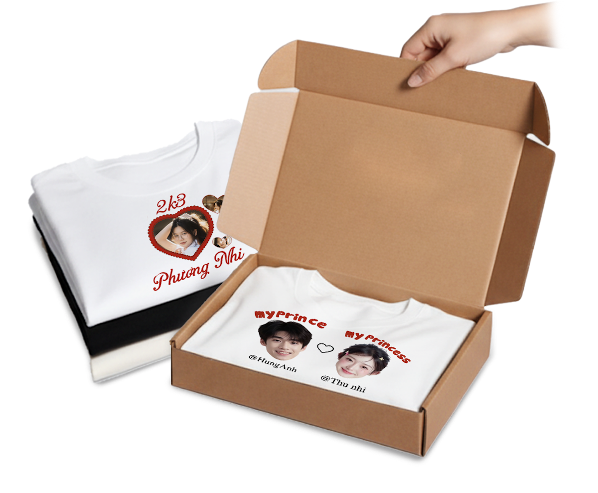 Thiết kế áo thun online và in áo thun theo yêu cầu đẹp, chất lượng và giao hàng toàn quốc từ 1 cái