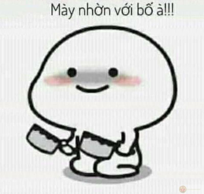 Gương mặt này đang muốn ném gì đó đi