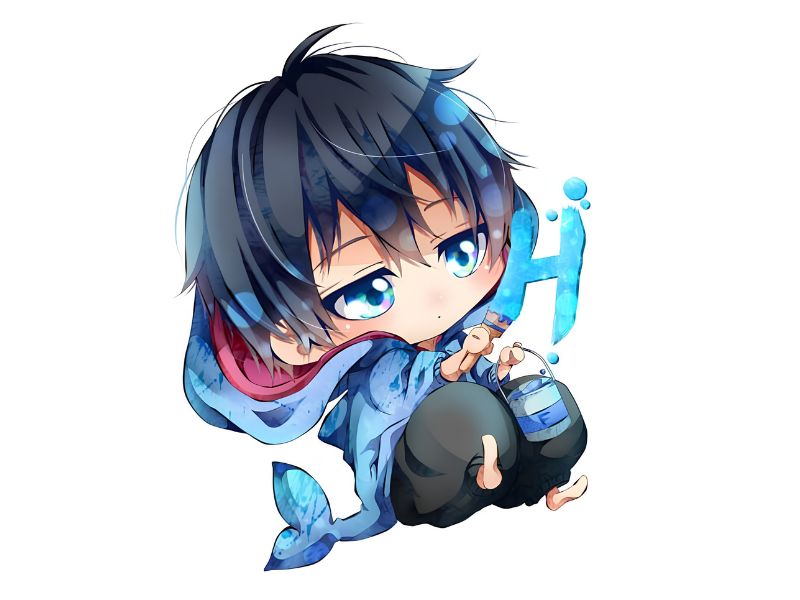 Hình vẽ chibi nam cute