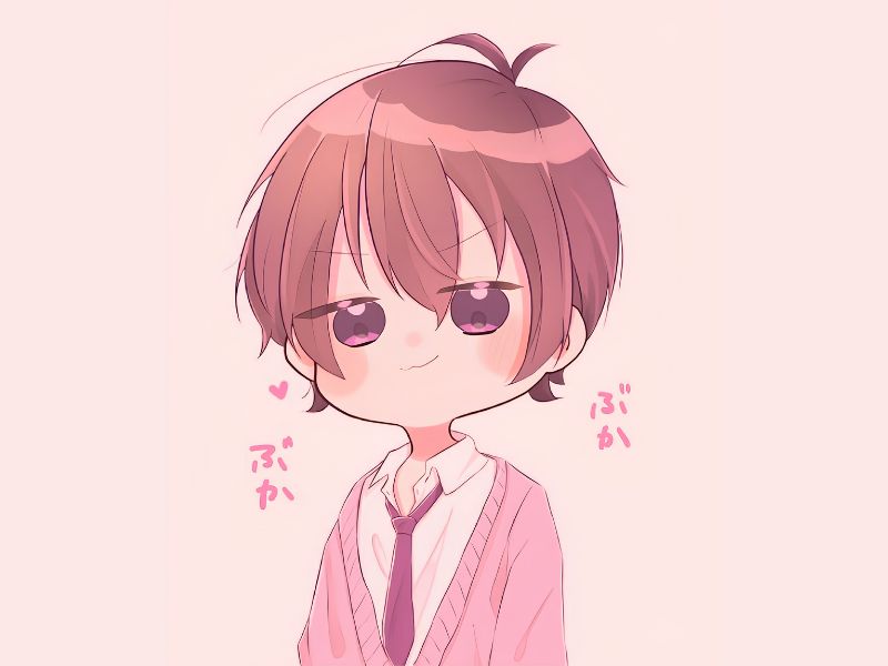 Hình vẽ chibi nam cute