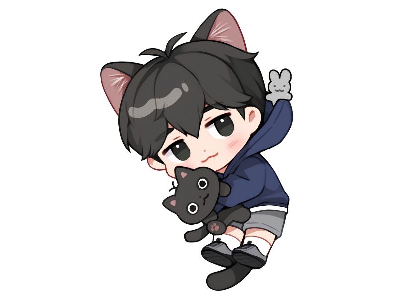 Hình vẽ chibi nam cute