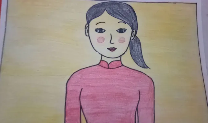 85 bức tranh vẽ cô giáo đẹp, ý nghĩa nhân ngày 20/11 11