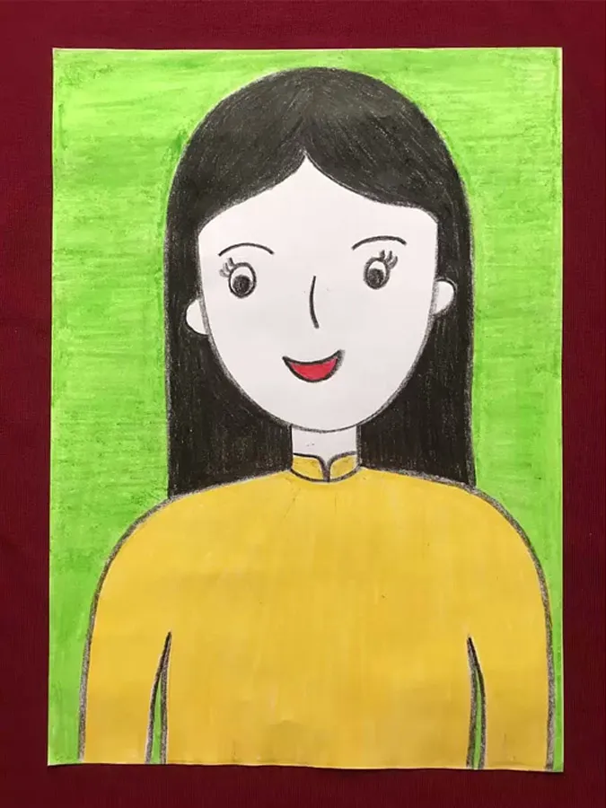 85 bức tranh vẽ cô giáo đẹp, ý nghĩa nhân ngày 20/11 13