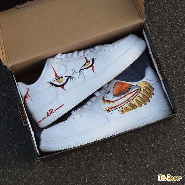 vẽ giày thể thao