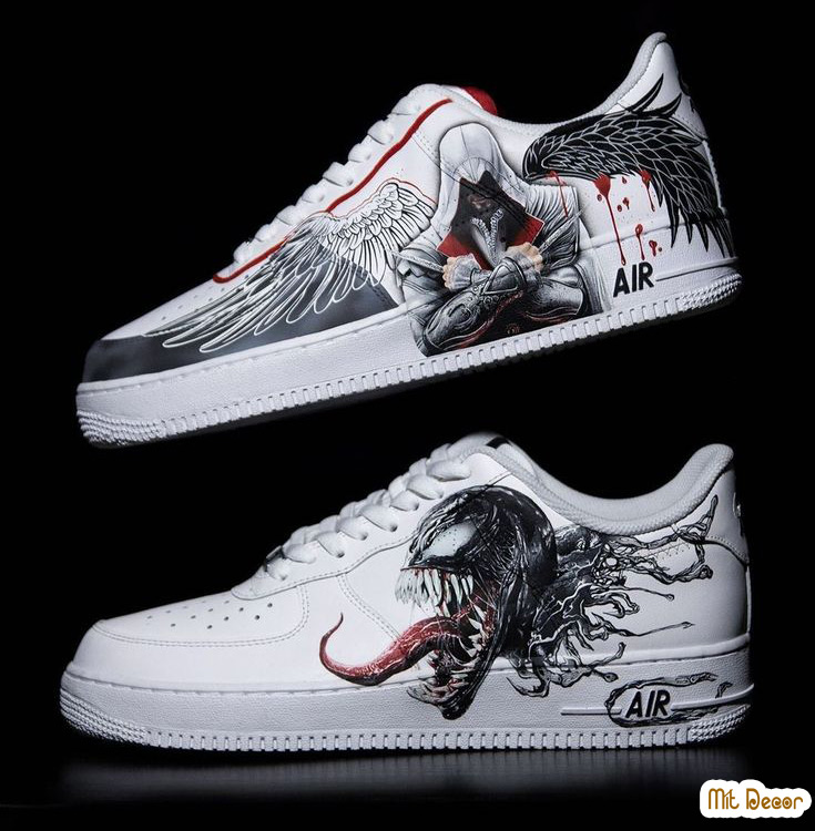 vẽ trang trí giày