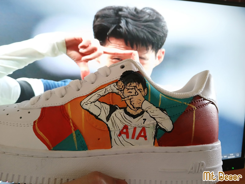 sneaker custom son heung min