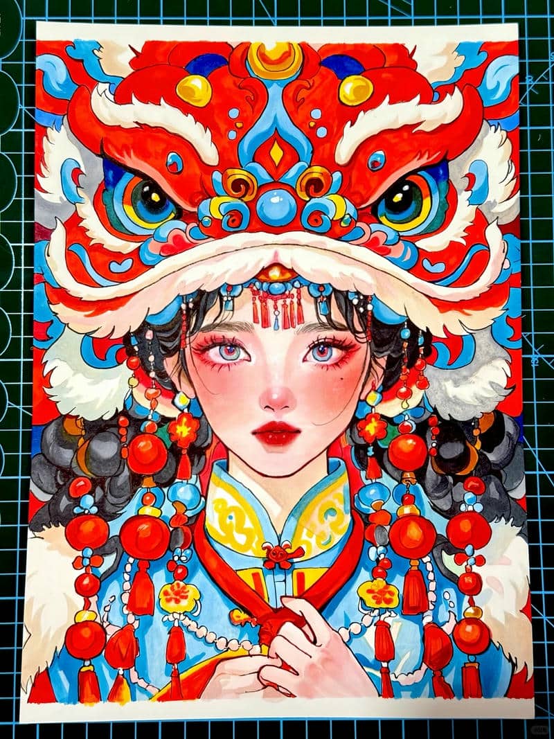 vẽ tranh công chúa anime