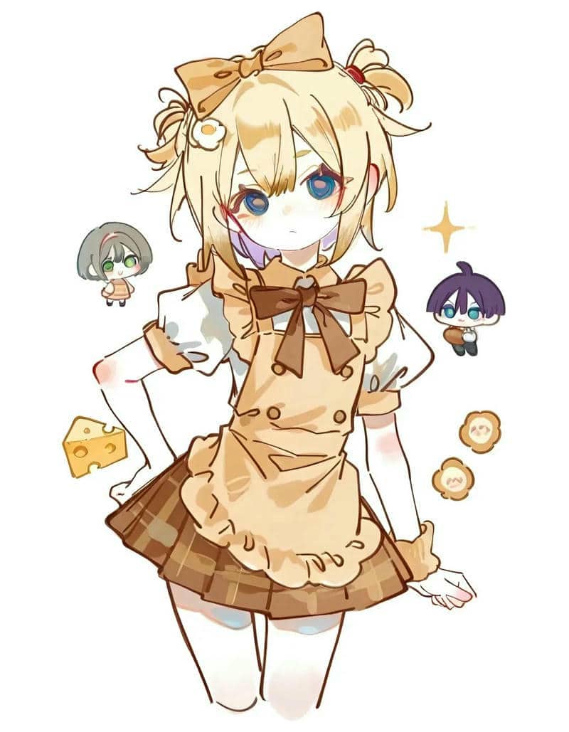 tranh vẽ người anime đẹp