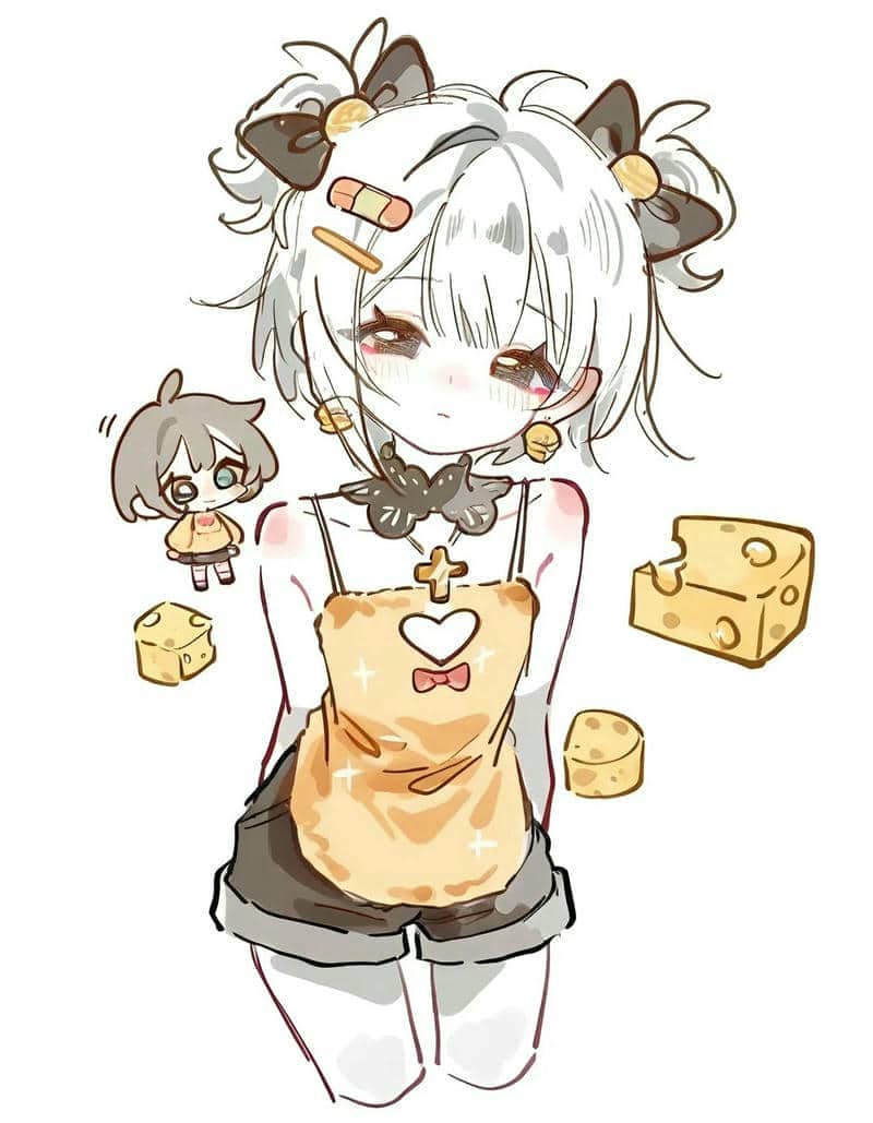 vẽ tranh anime chibi