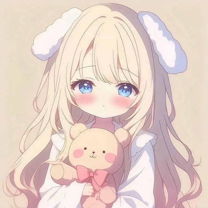 nữ chibi anime ảnh đáng yêu