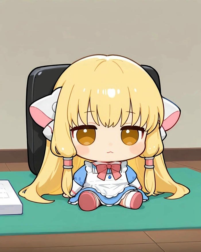 nữ chibi anime ảnh dễ thương