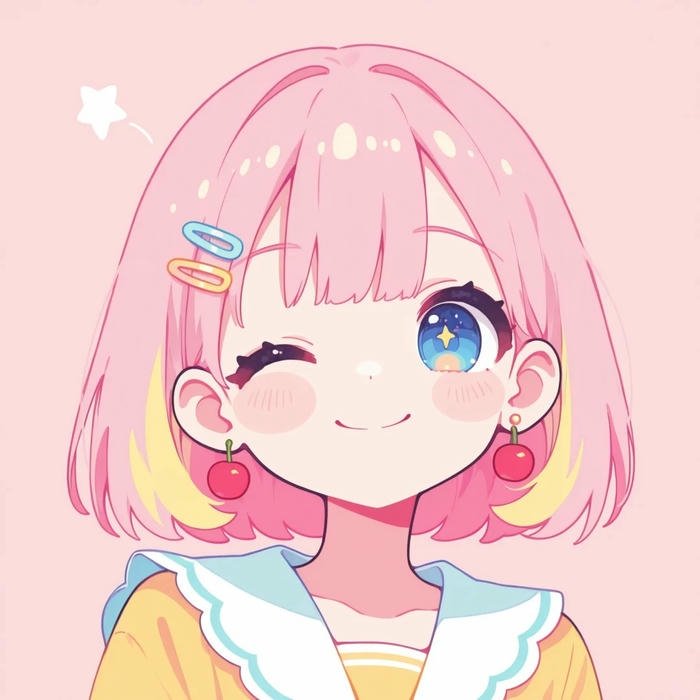 ảnh anime chibi nữ ngọt ngào