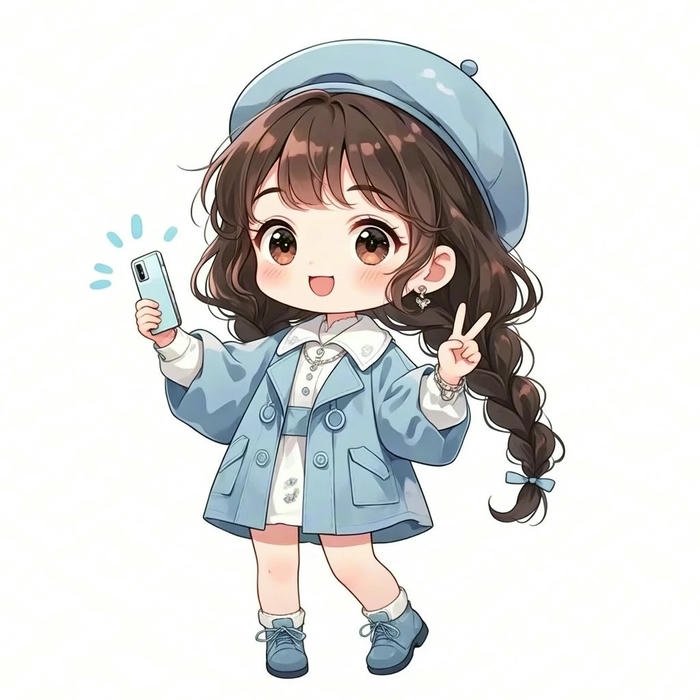 anime chibi nữ ảnh đáng yêu