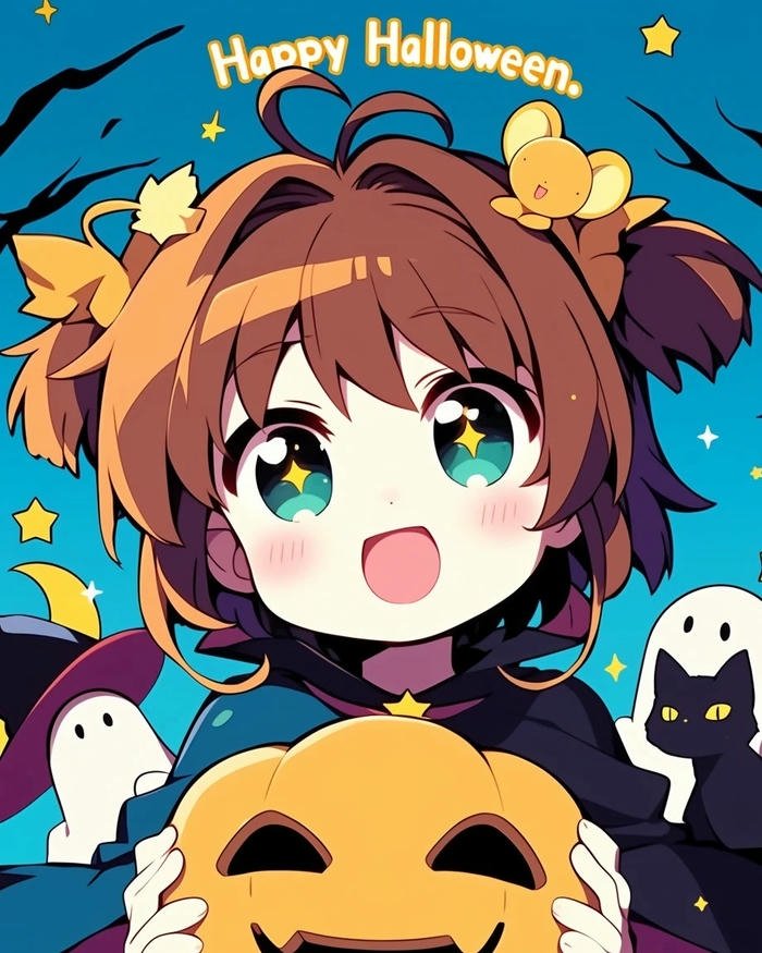 Ảnh anime nữ chibi mang vẻ ngoài ngộ nghĩnh cuốn hút