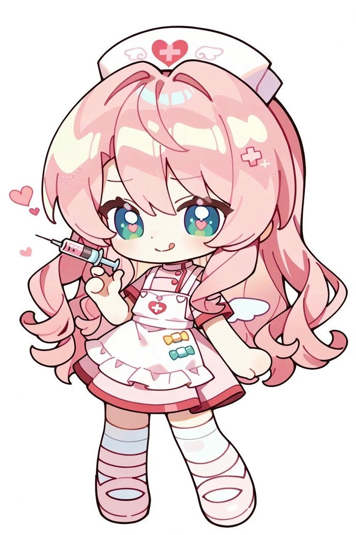 anime ảnh chibi nữ phong cách
