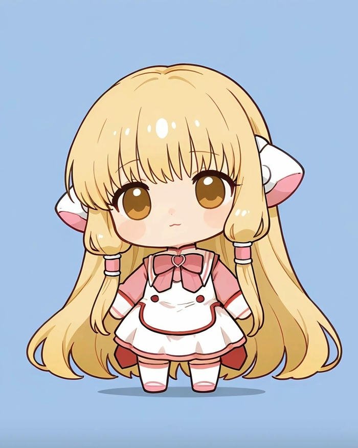 Ảnh anime nữ chibi phong cách đáng yêu và nổi bật
