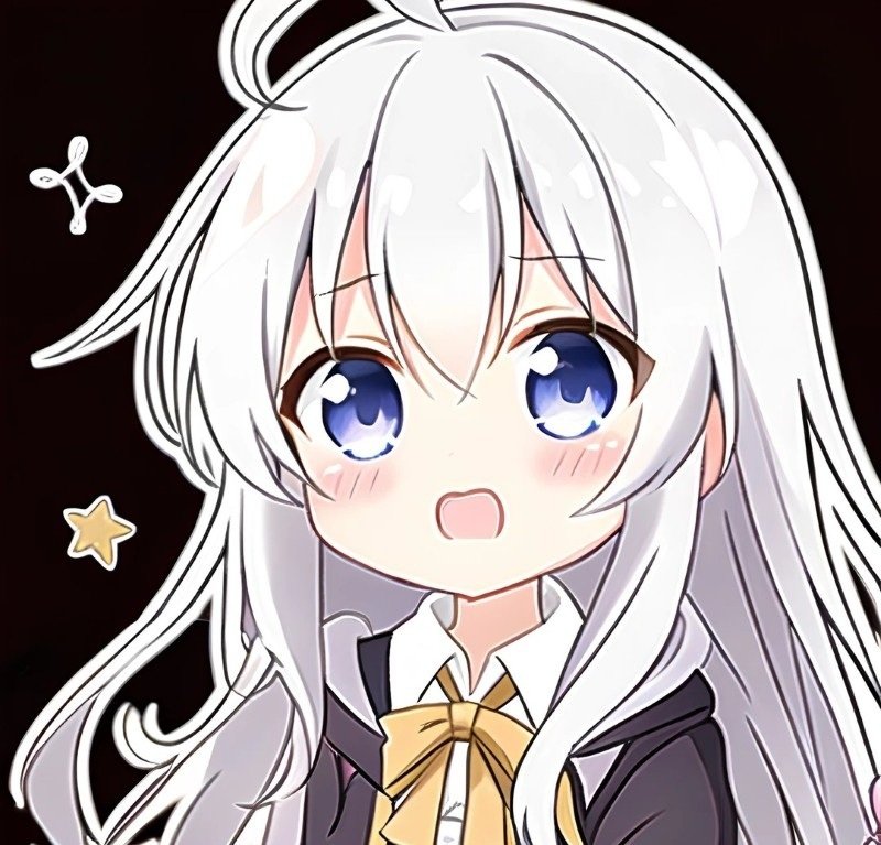 Elaina avatar nghệ thuật phù hợp làm avatar Facebook và Discord