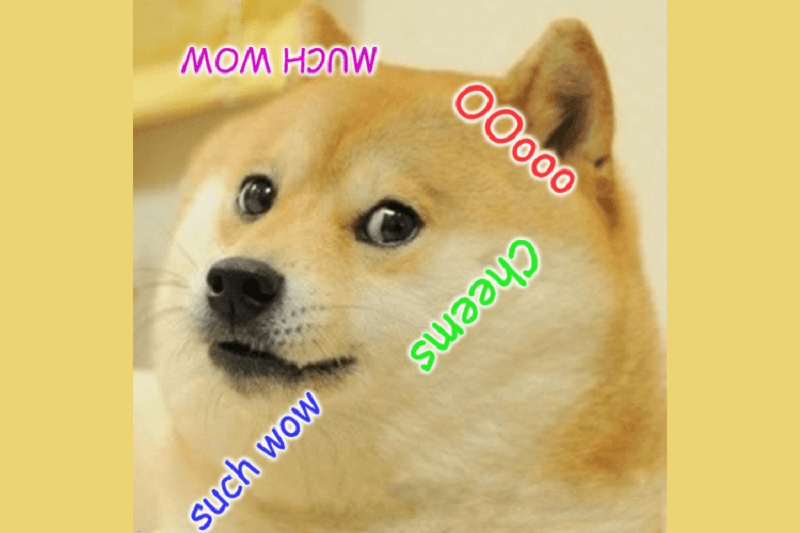 Cheems với nền chung “Such Wow”