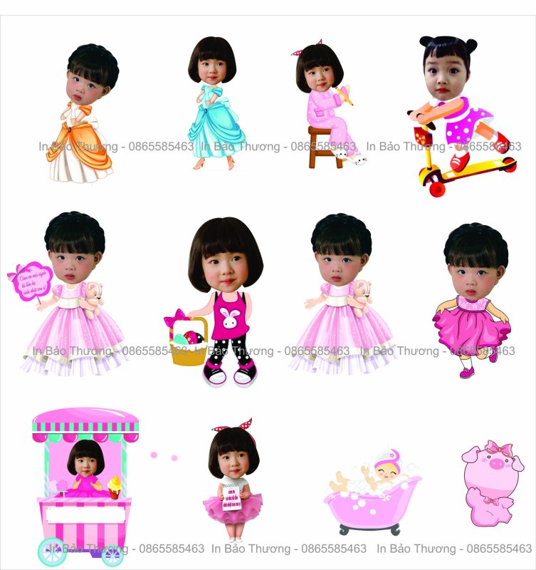 Fomex Sinh Nhật Chibi Girl
