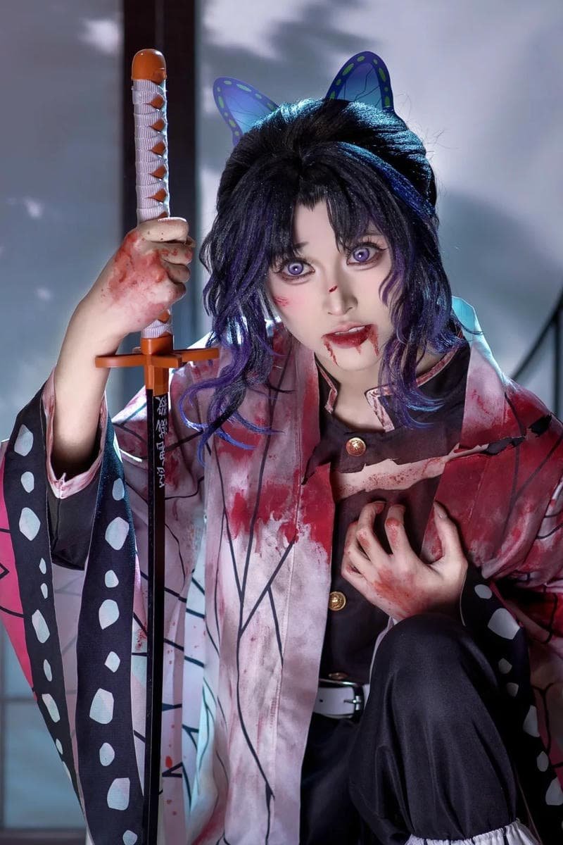 Shinobu cosplay cosplay anime Nhật chính hiệu