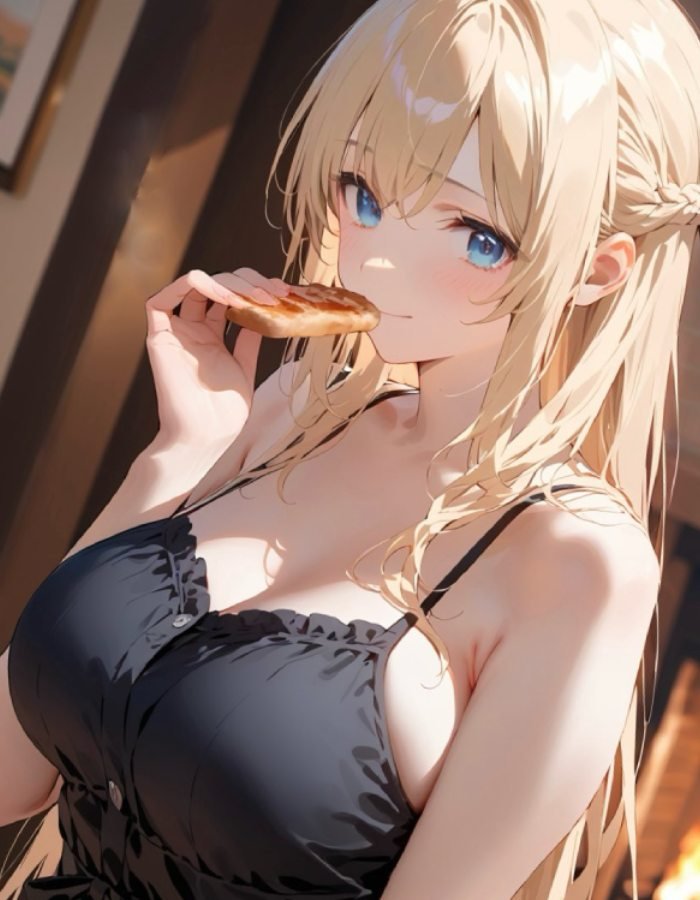 hình ảnh ecchi anime ánh mắt mê hoặc