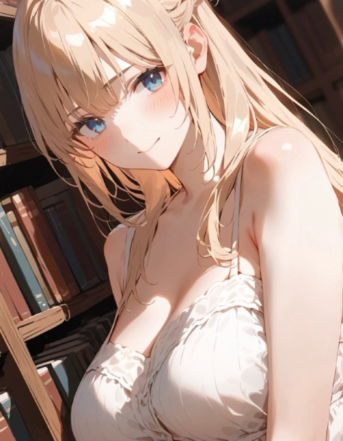 ánh nhìn quyến rũ trong ảnh ecchi anime khá nổi bật