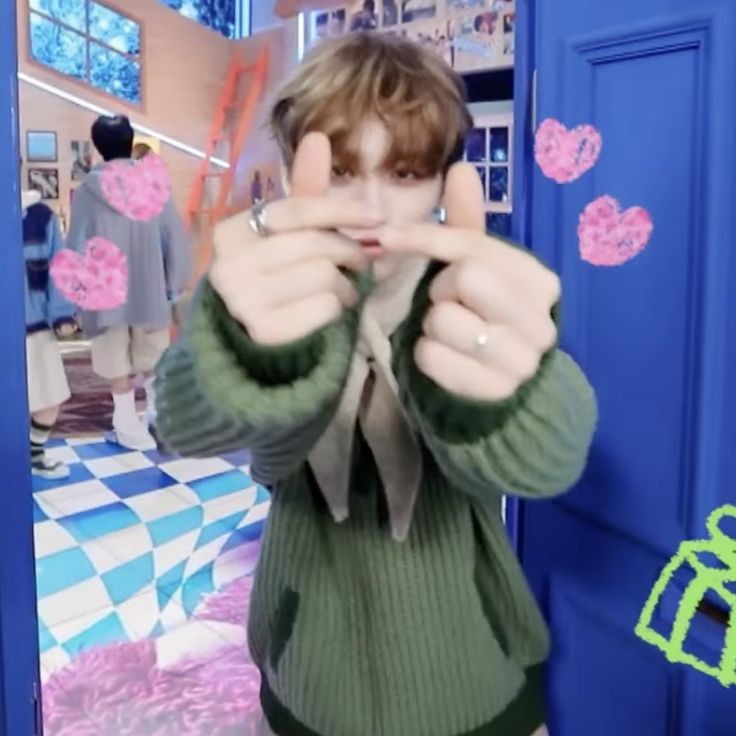 Reaction thả tim cute