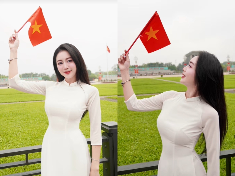 10 cách chụp ảnh với cờ Tổ quốc lan tỏa tình yêu đất nước