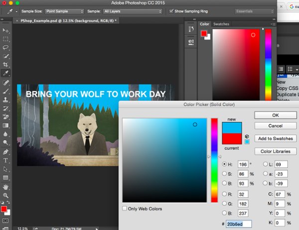Chèn họa tiết trên Photoshop