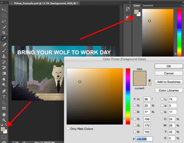 Chỉnh sửa trên Photoshop