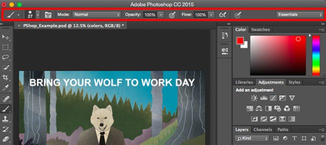 Công cụ Select trên Photoshop
